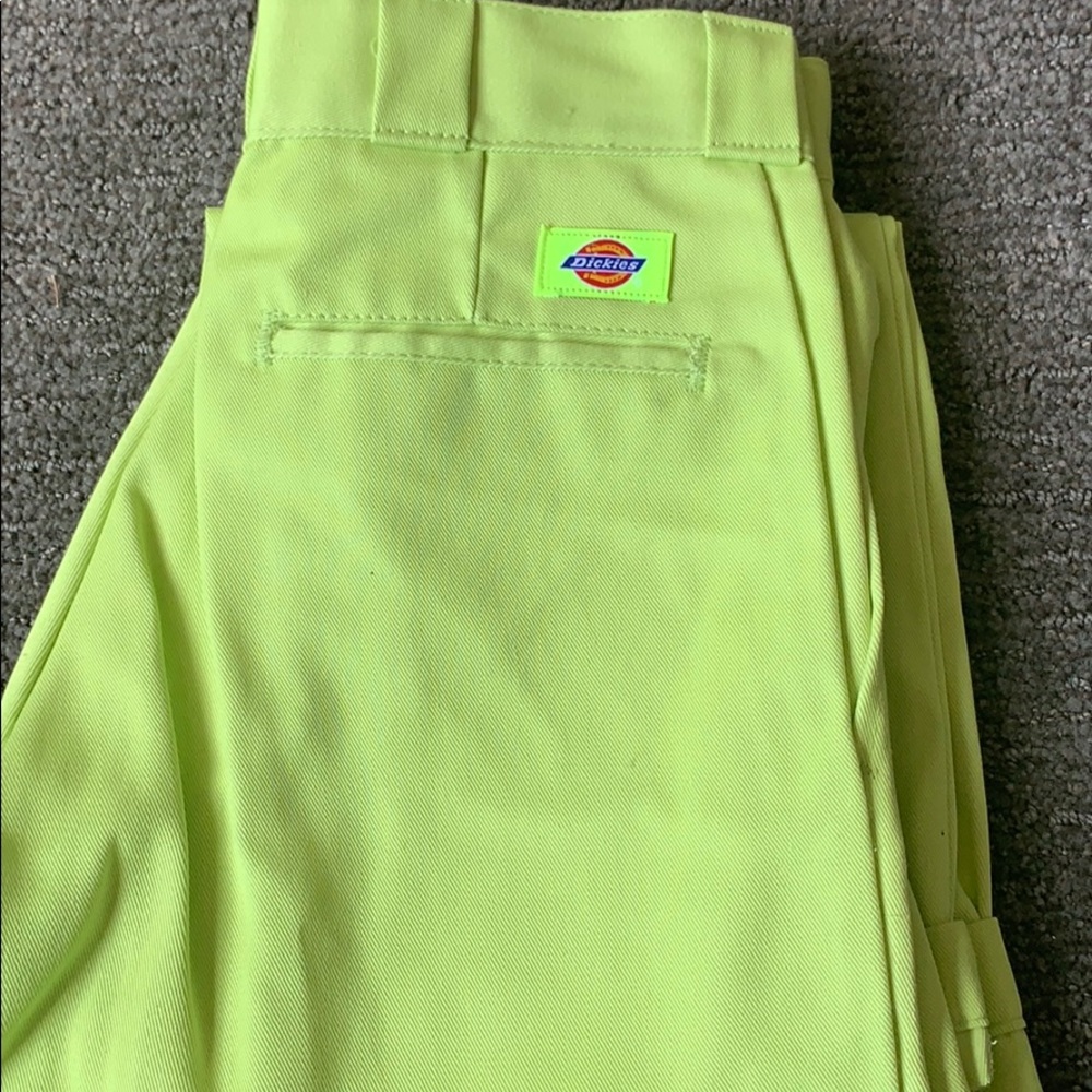 Neon yellow Dickies